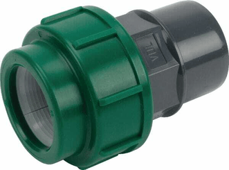 Pièces agricoles - Hydraulique - Adaptateur PVC/PE 40 x 40/50