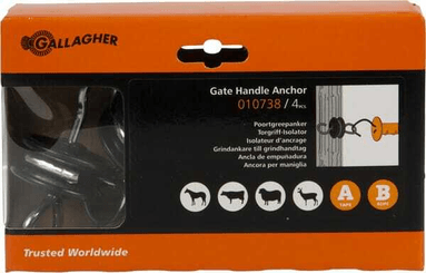 Pièces agricoles - Cloture,Jardin & Sylviculture - Isolateur poignée portail (4)