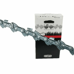 Pièces agricoles - Jardin et forêt pièce adaptable - Chaîne de tronçonneuse 3/8" 1,3mm 40 DL demi-ciseau Chamfer Boite Oregon