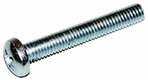 Vis à tête cylindrique à empreinte cruciformeM6x50galv.