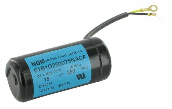 Pièces agricoles - Electricité - Condensateur dém. 75µF/250V