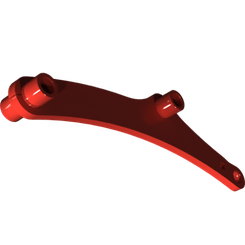 Pièces agricoles - Pièce divers - guidon soudé -peint-