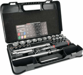 Outils - Outils divers - Jeu de douilles 1/2" 6 pans