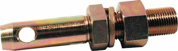 Pièces agricoles - Tracteur pièce adaptable - Axe de bras inférieur 22x135mm filetage: 7/8"x68mm Cat.1 Kramp