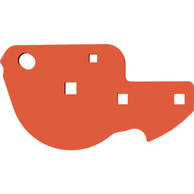 Pièces agricoles - Pièce divers - plaque de raccordement peinte