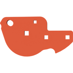 Pièces agricoles - Pièce divers - plaque de raccordement peinte