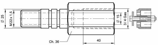 Pièces agricoles - Hydraulique - Valve de sécurité TC9-7156
