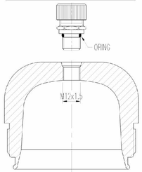 Pièces agricoles - Hydraulique - Soupape de remplissage 5/8 UNF