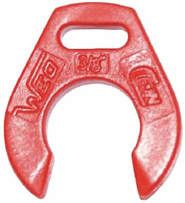 Pièces agricoles - Hydraulique - Butée de montage 10mm-WEO 1/4"