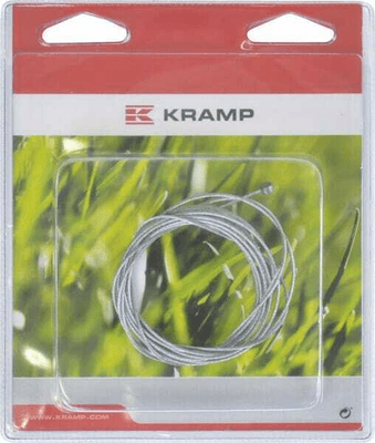 Pièces agricoles - Jardin et forêt pièce adaptable - Câble flexible Bowden Ø1,2mm x 2200mm (1)