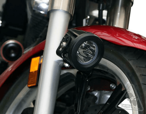 Pièces Quad & Motos - Equipement véhicule - Support éclairage DENALI Kawasaki Vulcan/Yamaha Star Cruisers