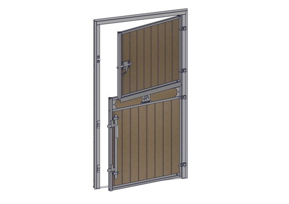 Materiels - Accessoires 100Kg-200Kg - PORTE CHEVAL 2 VOLETS RESINE