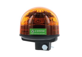 Pièces agricoles - Eclairage - Gyrophare LED, 17W, 12-24V, ambre, montage sur poteau rigide, Ø 127x135mm, E-VENUS par Sacex