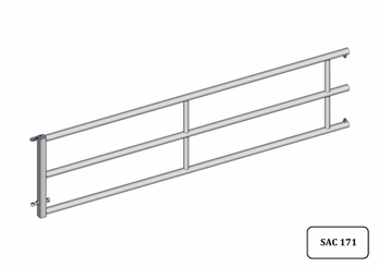 Accessoires et options matériel  - Matériel d'élevage - autre - ARRIERE MILKY AUTOLOCK EX3 DE 3.50M/4.80M (3M)