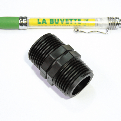 Materiels - Pièce matériel d'élevage - MANCHON PLASTIQUE MALE/MALE 1"
