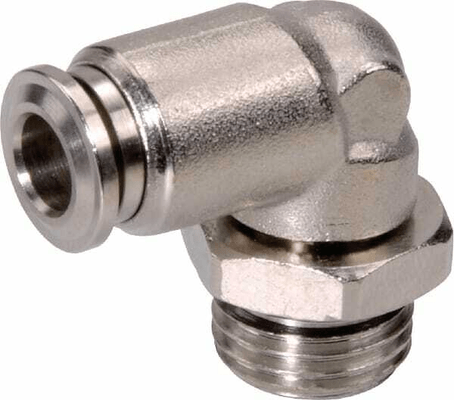 Pièces agricoles - Pièce pneumatique - Raccord enfichable en L 4x1/8"
