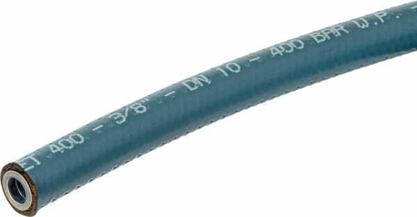 Pièces agricoles - Hydraulique - Tuyau à haute press. 2SC bleu 3/8"