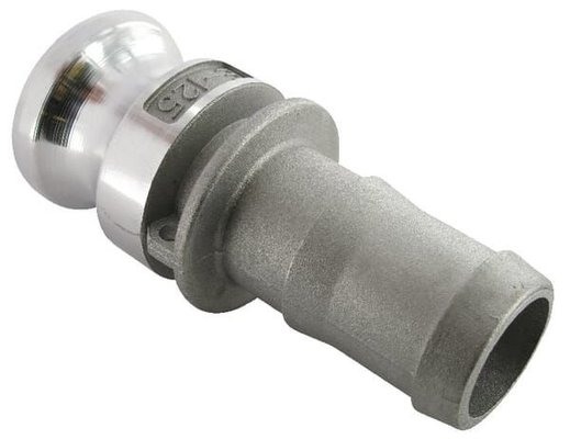 Pièces agricoles - Hydraulique - Embout de tuyau Camlock Type E 4" en acier inoxydable