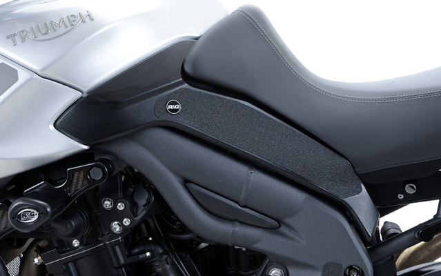 Pièces Quad & Motos - Equipement véhicule - Kit grip de réservoir R&G RACING 2 pièces noir Triumph Tiger 1050 Sport