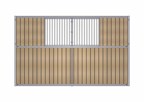 Materiels - Accessoires 200Kg-300Kg - SEPARATION BOX BARREAUDEE/RESINE L. 4M