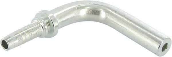 Pièces agricoles - Hydraulique - Raccord lisse DN08-12S 90°