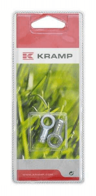 Pièces agricoles - Jardin et forêt pièce adaptable - Oeillet d'arrêt de câble 8,0 mm (2)