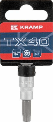 Outils - Outils divers - Douille de tournevis 1/4" Torx TX 40