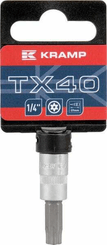 Outils - Outils divers - Douille de tournevis 1/4" Torx TX 40