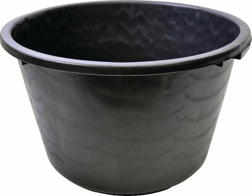 Pièces agricoles - Cloture,Jardin & Sylviculture - Conteneur plastique noir 65L Ø600x340mm Gripline