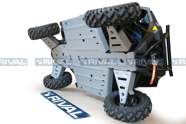 Pièces Quad & Motos - Equipement véhicule - Kit sabot complet RIVAL - aluminium Polaris General