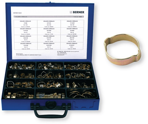 Boulonnerie, quincaillerie - Meubles, rangements - COF. F28D COLLIERS 2 OREILLES