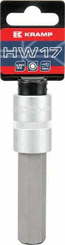 Outils - Outils divers - Douille de tournevis longue 1/2" Hex 17 mm