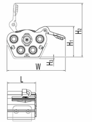 Pièces agricoles - Hydraulique - Multi X Quattro 10/12.5 racc.