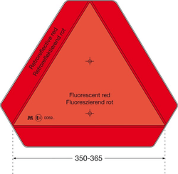 Pièces agricoles - Eclairage - Triangle signalétique Alu