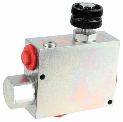 Pièces agricoles - Hydraulique - Régulateur de débit 3 voies Acier