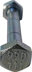 Pièces agricoles - Machines - Boulon de cisaillement avec écrou (25x) M10x63 10,9 TYPE 30