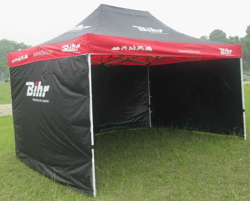 Pièces Quad & Motos - Transport - Garage - Paddock - Tonnelle de paddock BIHR Home Track 4,5x3m avec 3 cloisons amovibles
