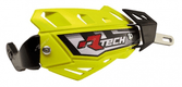 Protège-mains RACETECH FLX intégral jaune fluo avec renfort alu
