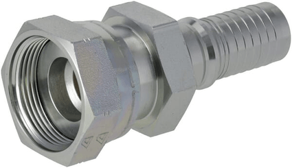 Pièces agricoles - Hydraulique - Raccord à sertir 4SH-DN25-1,11/16" ORFS