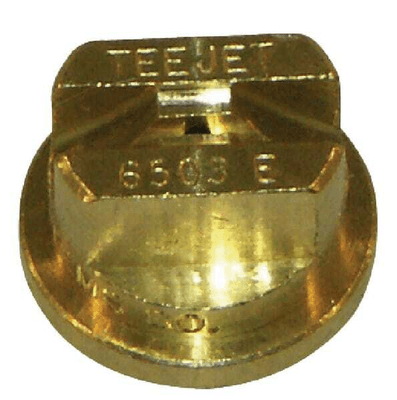 Pièces agricoles - Pièce Pulvérisateur - Buse de bordure TP 65° 3 dorée laiton TeeJet
