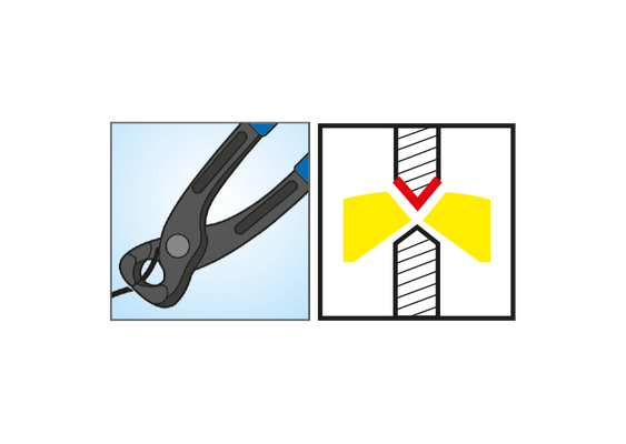 Outils - Outils divers - Blister de tenaille russe 275mm
