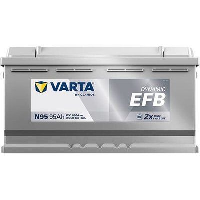 Pièces agricoles - Eclairage - Battery 12V 95Ah 850A N95 VARTA Dynamic EFB
