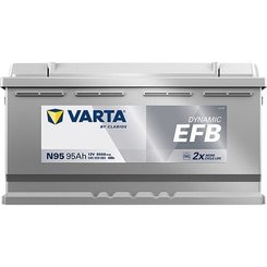 Pièces agricoles - Eclairage - Battery 12V 95Ah 850A N95 VARTA Dynamic EFB
