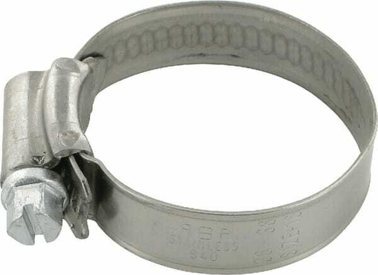 Pièces agricoles - Fasteners - Collier de ser. inox 26x38mm