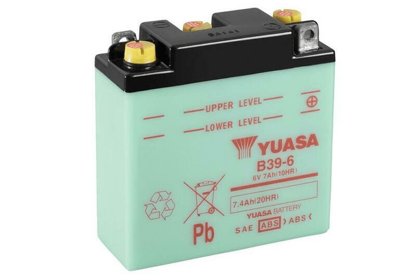 Pièces Quad & Motos - Electrique - Batterie YUASA conventionnelle sans pack acide - B39-6