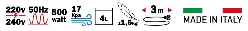 Materiels - Aspirateur - ASPIRATEUR CENDRES "BABYCEN" 500W BIDON 4L "SPECIAL PELLET"