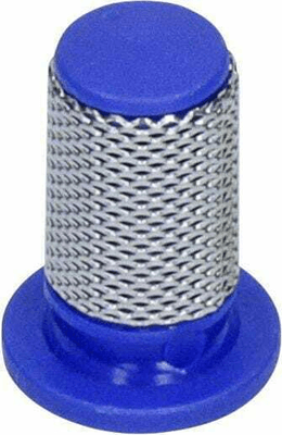 Pièces agricoles - Pièce Pulvérisateur - Filtre avec clapet anti-retour à bille, bleu 50 mesh