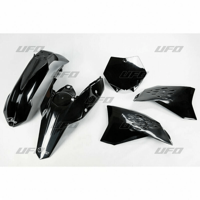 Pièces Quad & Motos - Plastiques - Kit plastique UFO noir KTM