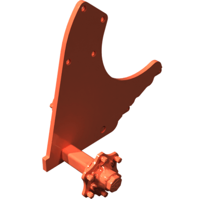 Pièces agricoles - Pièce divers - Cadre de roue gauche soudé -peint-