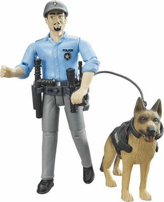Loisirs - Jouets - Policier avec chien